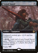 Vorpal Sword (BABP-396) (Extended Art) [Adventures in the Forgotten Realms] Foil