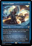 Personal Tutor (Foil Etched) (CMM-493) [Commander Masters] Foil