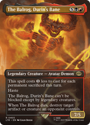 The Balrog, Durin's Bane (Borderless) (LTR-405) [The Lord of the Rings: Tales of Middle-earth]