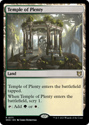 Temple of Plenty (WOC-171) [Wilds of Eldraine Commander]