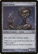 Steel Golem (10E-344) [Tenth Edition] Foil