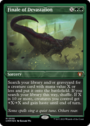 Finale of Devastation (Foil Etched) (CMM-559) [Commander Masters] Foil