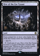 Hive of the Eye Tyrant (PRE-258S) [Adventures in the Forgotten Realms Promos] Foil