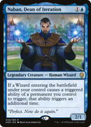 Naban, Dean of Iteration (DOM-058) [Dominaria] Foil