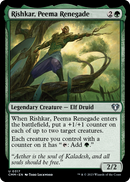 Rishkar, Peema Renegade (CMM-317) [Commander Masters] Foil