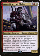 Astor, Bearer of Blades (PPDMU-194) [Promo Pack: Dominaria United Promos] Foil