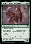 Mowu, Loyal Companion (CMM-306) [Commander Masters] Foil