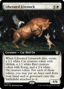Liberated Livestock (Extended Art) (WOC-041) [Wilds of Eldraine Commander]