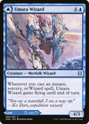 Umara Wizard // Umara Skyfalls (ZNR-086) [Zendikar Rising]