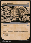 Moss Diamond (Showcase) (CLB-448) [Commander Legends: Battle for Baldur's Gate]