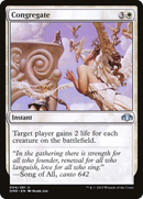 Congregate (DMR-004) [Dominaria Remastered]