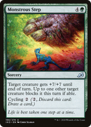 Monstrous Step (IKO-166) [Ikoria: Lair of Behemoths] Foil