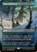 Misty Rainforest (Borderless) (SPG-111) [Special Guests] Foil