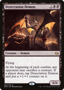 Desecration Demon (MM3-066) [Modern Masters 2017] Foil