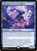 Thousand-Faced Shadow (NEO-086) [Kamigawa: Neon Dynasty] Foil