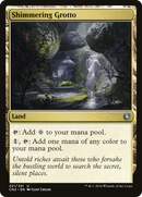 Shimmering Grotto (CN2-221) [Conspiracy: Take the Crown] Foil