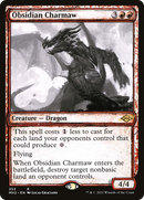 Obsidian Charmaw (Showcase) (MH2-353) [Modern Horizons 2] Foil