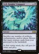 Lich-Knights' Conquest (WOE Bundle) (UMP-380) [Wilds of Eldraine] Foil