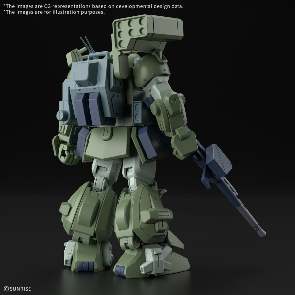 Armored Trooper Votoms: HG Scopedog Turbo Custom