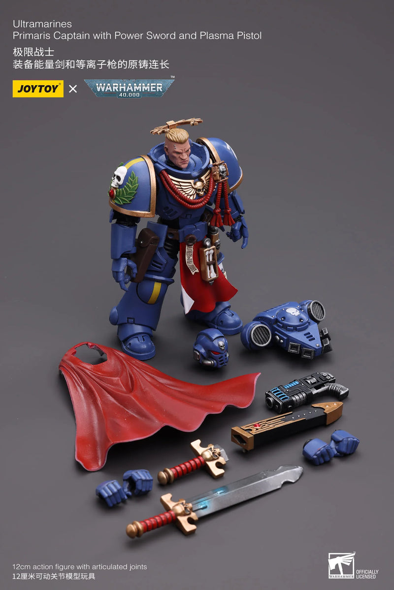 Joytoy: Ultramarines Captain with Power Sword and Plasma Pistol