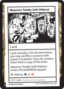 Maestros' Totally Safe Hideout [Mystery Booster 2]