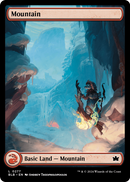Mountain (BLB-277) [Bloomburrow] Foil