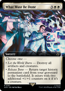 What Must Be Done (Extended Art) (ACR-157) [Assassin's Creed] Foil