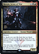 Rowan, Scion of War (PRE-211) [Wilds of Eldraine Promos] Foil
