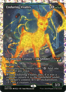 Enduring Vitality (Showcase) (Fracture Foil) (DSK-404) [Duskmourn: House of Horror] Foil