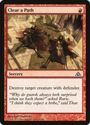 Clear a Path (DGM-032) [Dragon's Maze] Foil