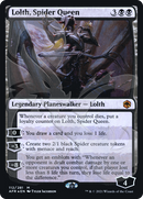 Lolth, Spider Queen (AFR&-112A) [Adventures in the Forgotten Realms Promos] Foil