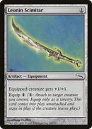 Leonin Scimitar (MRD-193) [Mirrodin] Foil