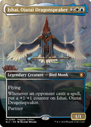 Ishai, Ojutai Dragonspeaker (Borderless) (BLC-089) [Bloomburrow Commander] Foil