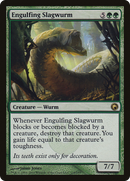 Engulfing Slagwurm (SOM-118) [Scars of Mirrodin] Foil