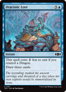 Draconic Lore (TDC-151) [Commander: Tarkir: Dragonstorm]