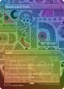 Homeward Path (Rainbow Foil) (SLD-1467★) (Borderless) [Secret Lair Drop] Foil