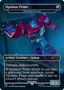 Optimus Prime - Darksteel Colossus (SLD-1081) (Borderless) [Secret Lair Drop] Foil