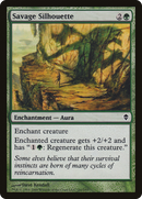 Savage Silhouette (ZEN-181) [Zendikar] Foil