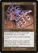 Gauntlet of Power (Retro Frame) (DMR-378) [Dominaria Remastered]
