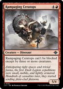 Rampaging Ceratops (LCI-162) [The Lost Caverns of Ixalan] Foil