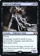 Angel of Suffering (PRE-067) [Streets of New Capenna Promos] Foil