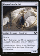 Cogwork Archivist (STX-254) [Strixhaven: School of Mages]