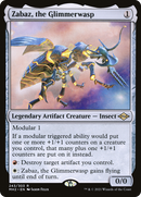 Zabaz, the Glimmerwasp (MH2-243) [Modern Horizons 2] Foil