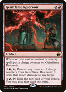 Geistflame Reservoir (PPMID-142P) [Promo Pack: Innistrad: Midnight Hunt Promos] Foil