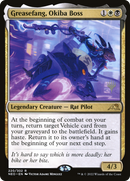 Greasefang, Okiba Boss (PPNEO-220) [Promo Pack: Kamigawa: Neon Dynasty Promos] Foil