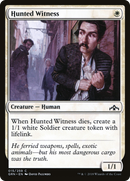 Hunted Witness (GRN-015) [Guilds of Ravnica] Foil