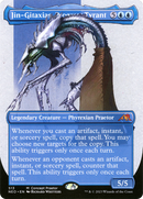 Jin-Gitaxias, Progress Tyrant (Concept Praetor) (ONE-513) (Borderless) [Kamigawa: Neon Dynasty] Foil