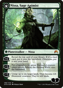 Nissa, Vastwood Seer (PRE-189S) [Magic Origins Promos] Foil