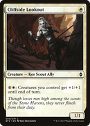 Cliffside Lookout (BFZ-020) [Battle for Zendikar] Foil