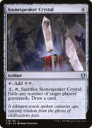 Stonespeaker Crystal (CLB-338) [Commander Legends: Battle for Baldur's Gate] Foil